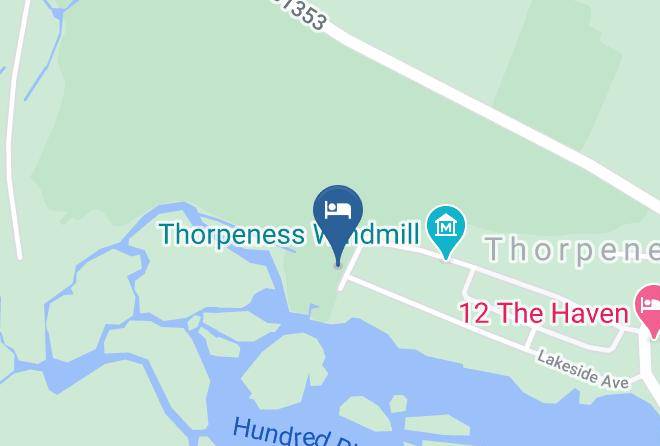 Suffolk - Thorpeness Golf Club & Hotel Maps