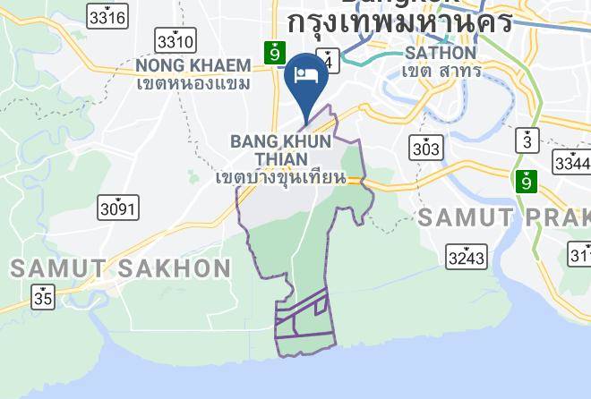 Bang Khun Thian District - Thousand Thousand Residence Maps