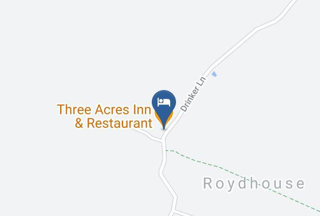 Kirklees - Three Acres Inn & Restaurant Maps