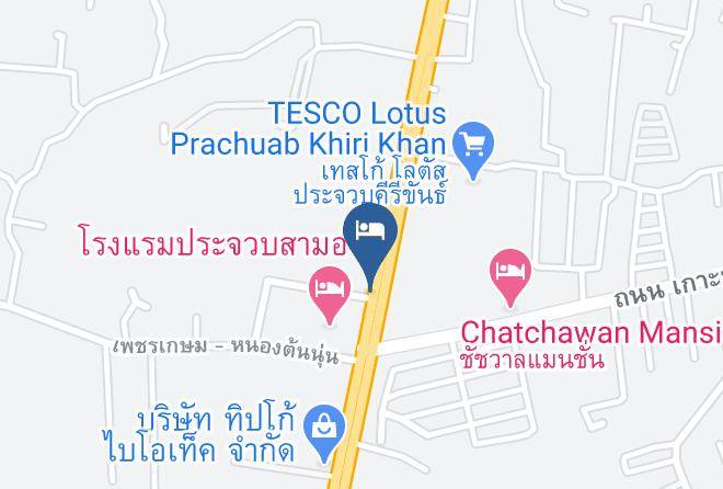 Amphoe Mueang Prachuap Khiri Khan - Three Bays Resort Maps