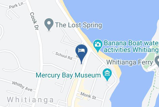 Thames Coromandel - Three Bees Whitianga Maps