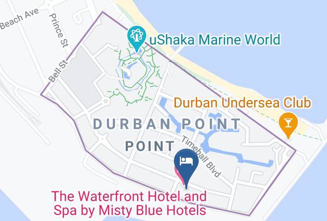 Ethekwini - Three Cities Docklands Hotel Maps