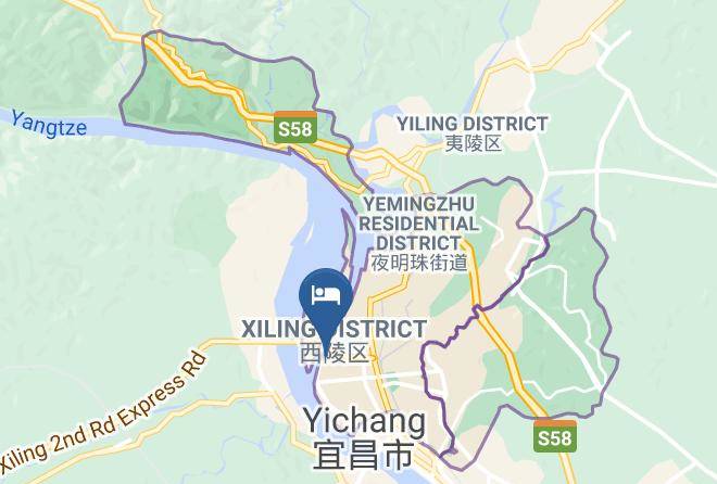 Three Gorges Xiba Map