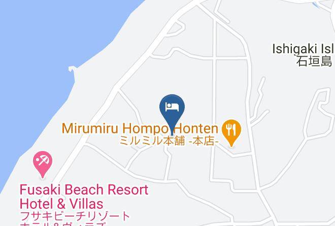Ishigaki City - Three Heart Lodge Maps