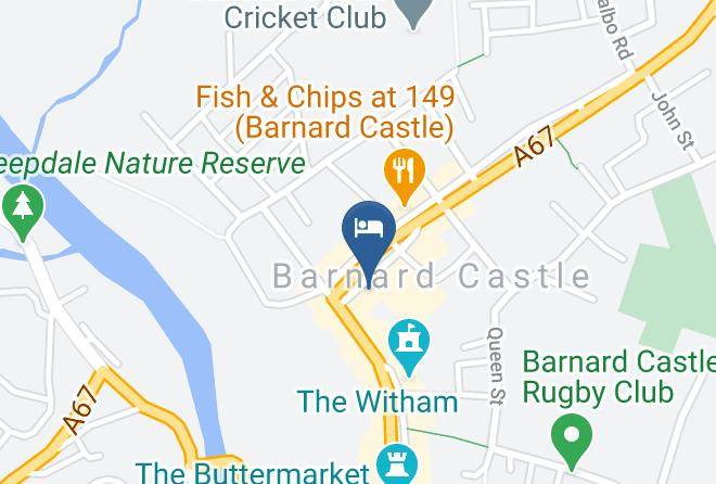 Durham - Three Horseshoes Hotel Maps