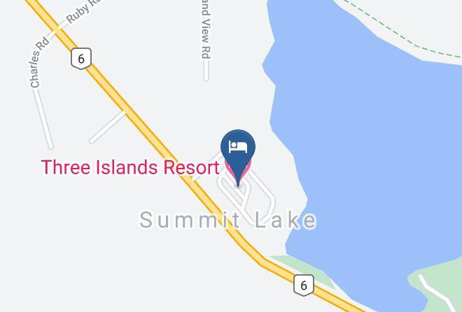 Central Kootenay - Three Islands Resort Maps