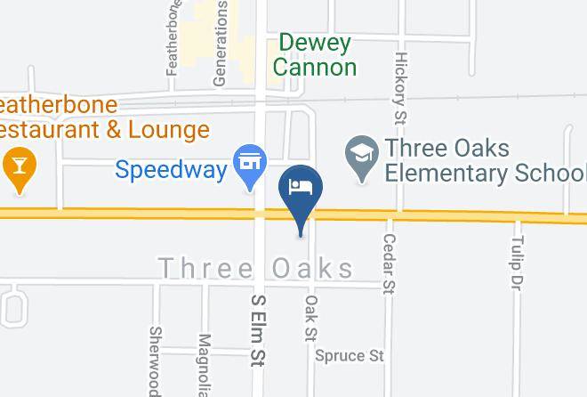 Berrien County - Three Oaks Inn B&b Maps