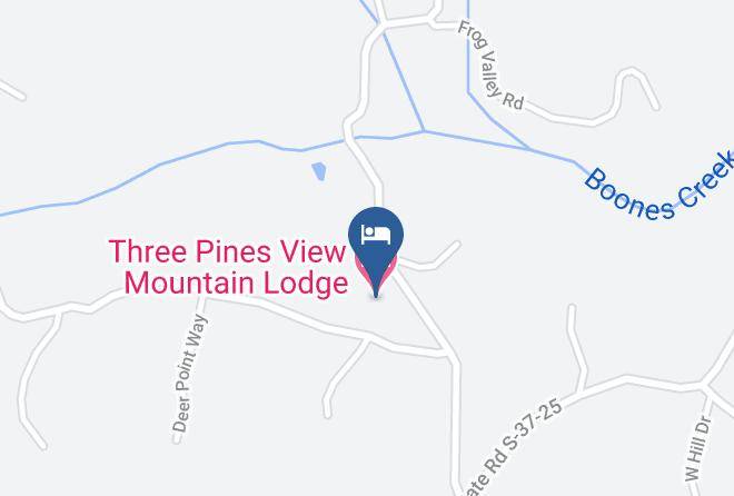 Oconee - Three Pines View Mountain Lodge Maps