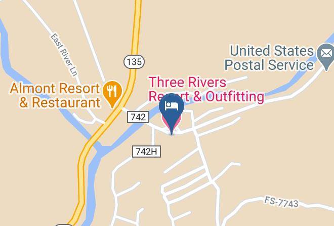 Gunnison - Three Rivers Resort & Outfitting Maps