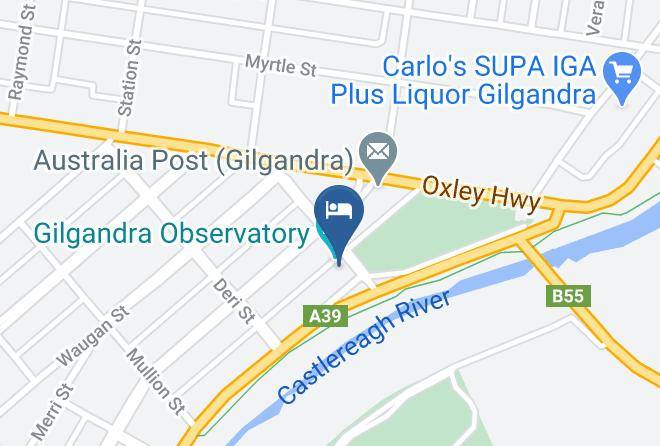 Gilgandra - Three Ways Motel Maps