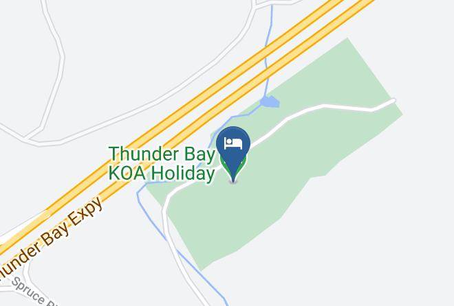 Thunder Bay - Thunder Bay Koa Holiday Maps