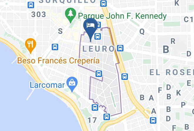 Miraflores - Thunderbird Hotel Fiesta & Casino Maps