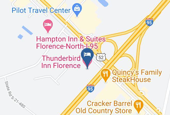 Florence - Thunderbird Inn Florence Maps