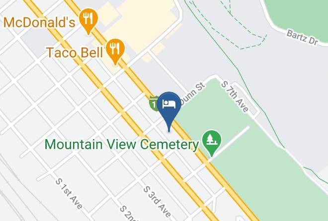 Bannock - Thunderbird Motel Maps
