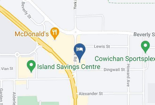 Cowichan Valley - Thunderbird Motor Inn Maps