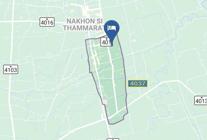 Amphoe Mueang Nakhon Si Thammarat - Thung Tawan Garden Resort Maps