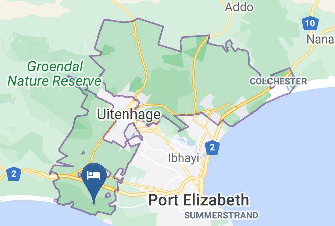 Nelson Mandela Bay - Thunzi Bush Lodge Maps