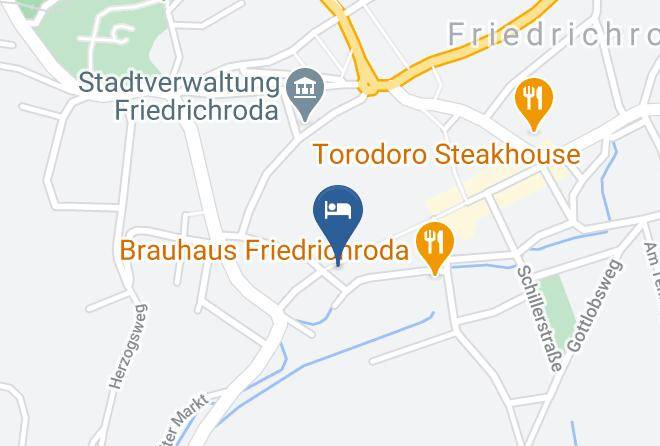 Gotha - Thuringer Klostheater & Hotel Am Thuringer Klostheater Maps
