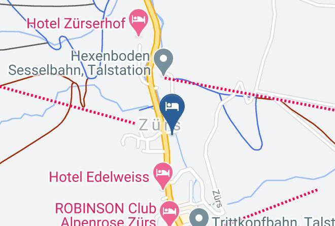 Bludenz - Hotel Thurnher's Alpenhof Maps