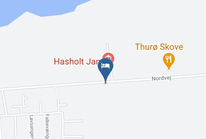 Thuro Windsurfing Klub Map