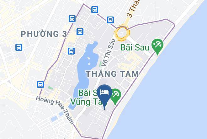 Vung Tau - Thy Van Hotel Maps