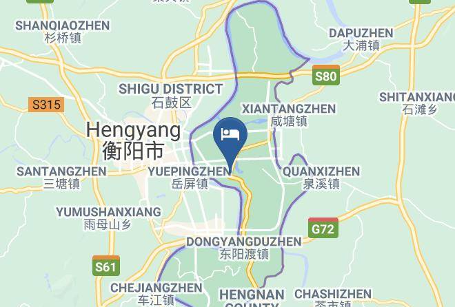 Hengyang - Tian'an Hotel Maps