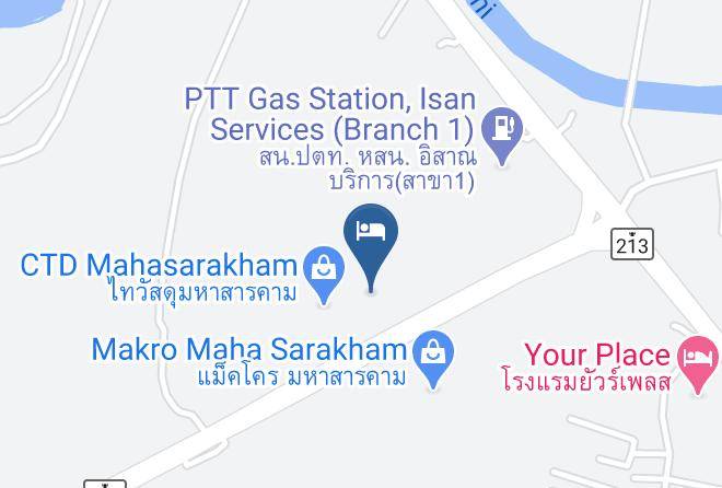 Mueang Maha Sarakham District - Tian Chan Hotel Maps