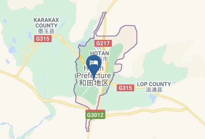 Hotan Region - Tian Du Li Hao Hotel Maps