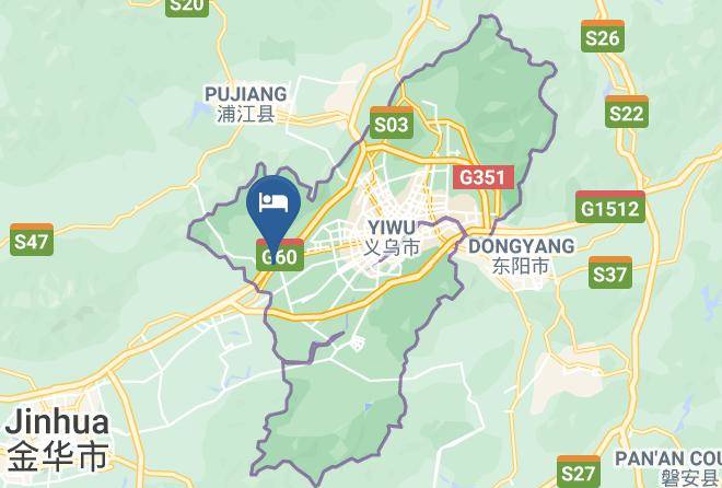 Jinhua - Tian Han Hotel Maps