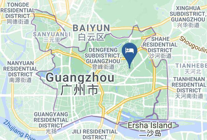 Guangzhou - Tian Long Business Hotel Maps