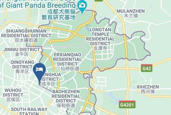 Chengdu - Tian Shun Yuan Hotel Maps