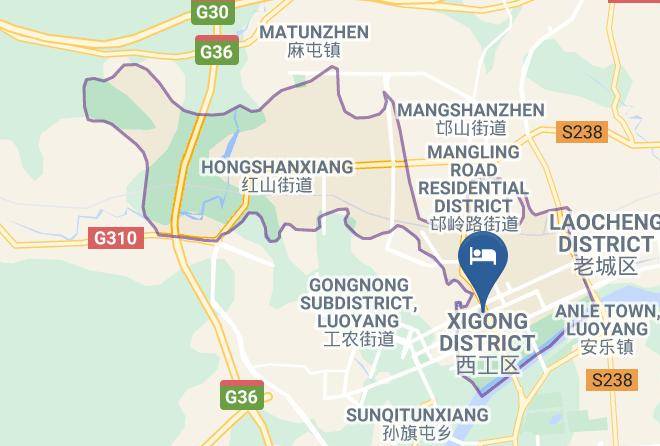 Luoyang - Tian Xing Hotel Maps