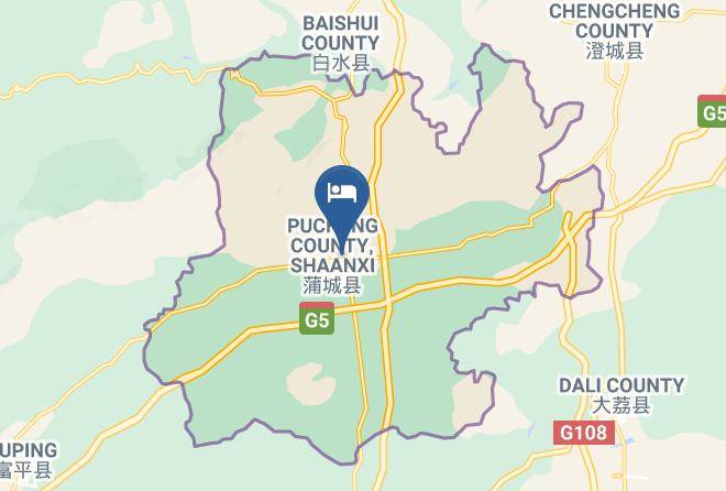 Weinan - Tian Yuan Hotel Maps