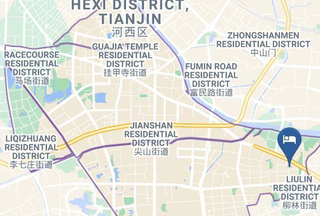 Hexi District - Tianbang Runze Business Hotel Maps