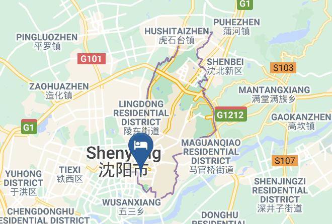 Shenyang - Tianbao International Hotel Maps