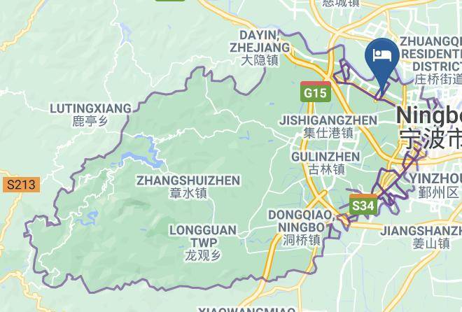 Ningbo - Tiancheng Victory Hotel Ningbo Maps