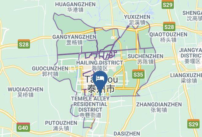 Taizhou - Tiandehu Hotel Maps