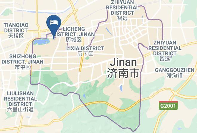 Ji Nan - Tiandi Renhe Business Hotel Ji'nan Daminghu Maps