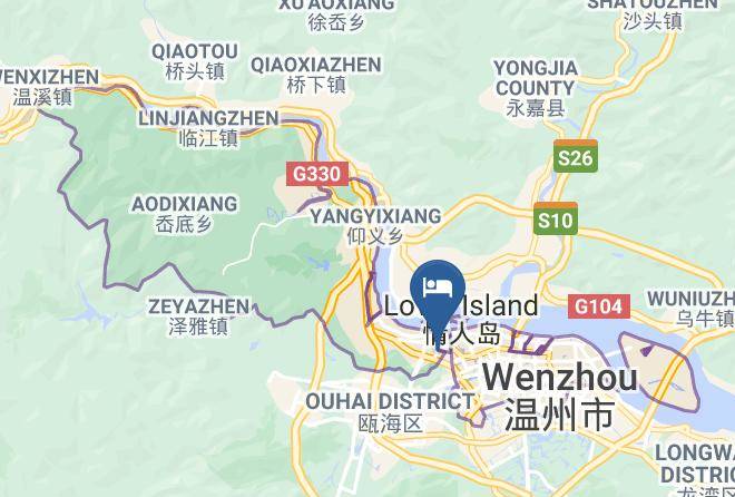 Wenzhou - Tiandu Hotel Maps