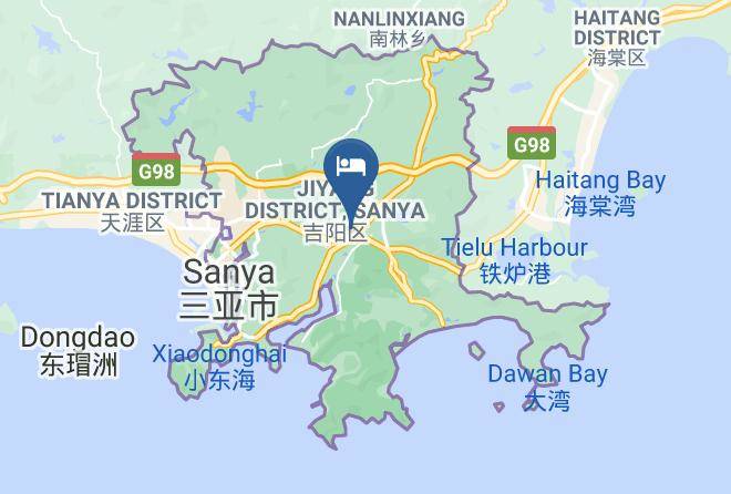 Sanya - Tiandu Yefeng Hotel Maps