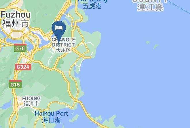 Fuzhou - Tianfeng Hotel Maps