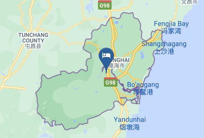 Qionghai - Tianfuyuan Hotspring Hotel Qionghai Maps