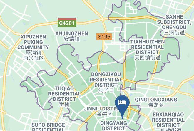 Chengdu - Tianhao Hotel Maps