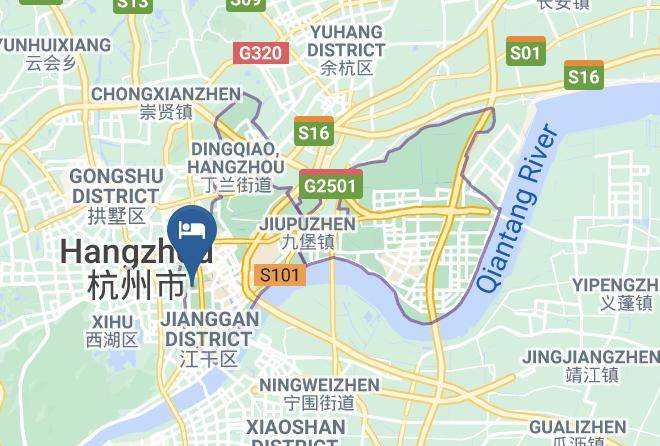Hangzhou - Tianhao Hotel Maps