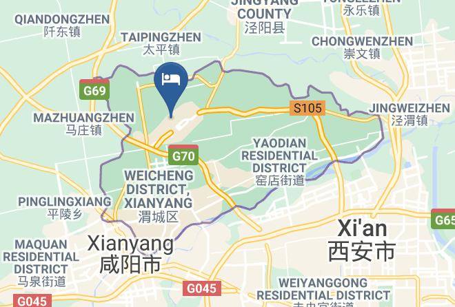 Xianyang - Tianhe Business Hotel Maps