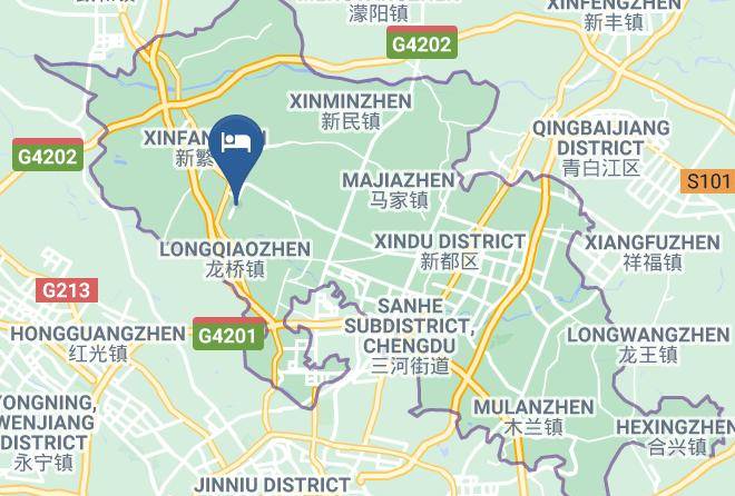 Chengdu - Tianheng Business Hotel Maps