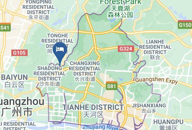Guangzhou - Tianhong Hotel Maps