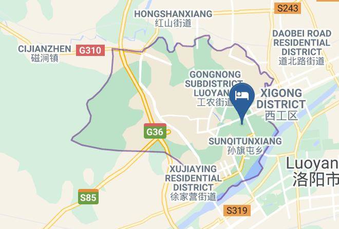 Luoyang - Tianhong Hotel Maps