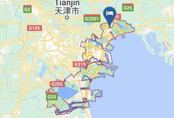 Binhai New Area - Tianhua Hotel Maps