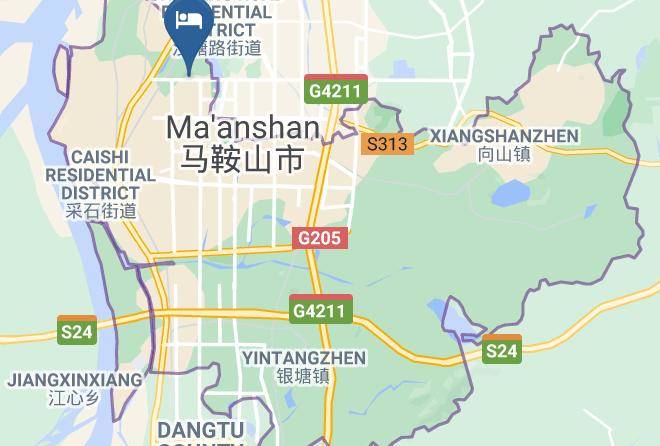 Maanshan - Tianhui Business Hotel Maps